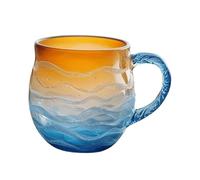 Générique Coffee Mug - Resin Water Bottle for Kids and Adults | Resin Material with Ergonomic Handle, Sunshine Cup for Beach House, Home, Kitchen Use, Men, Women, and Daily Drinkware