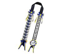 Générique Collier de fleurs à billets 2026, satin avec support canette pour