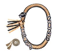 Générique Collier De Ruban, Fournitures De Fête À Double Tresse | Collier De Remise De Diplôme Pour Félicitations - Pour Hommes Et Femmes, Pour Diplômés, Collège, Lycée, Université, Fête Photomaton