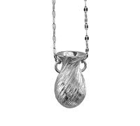 Générique Collier Porte-Fleur Pendentif Romantique Vase Floral DIY