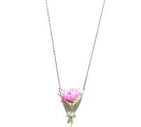 Générique Collier Vase pour Femme - Bijou de Cou Voyage,Collier Composition Florale | pour Filles, Mamans, Amies, Épouses - pour le Quotidien, le Mariage, les Achats, les Fêtes, l'Anniversaire, Noël,