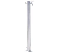 Générique Colonne à Eau de Jardin 40 cm Acier Inoxydable Rond,364500