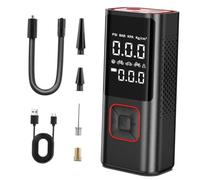 Générique Compresseur D'air, Gonfleur de Pneus avec Manomètre Numérique et Arrêt Automatique, 150 Psi, Haute Puissance, Format Compact 80 W, Idéal pour, 2000 2 Mah
