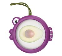Générique Conserve-Avocat - Récipient Alimentaire en Forme de Poisson,Conservateur d'Avocat Étanche Réutilisable pour Baies, Fromage, Préparation de Repas, Restes, École, Garde-Manger,