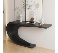 Générique Console de Rangement pour entrée, Table d'appoint étroite, Style Industriel, avec Structure en métal, idéale derrière Un canapé. Coins arrondis pour Salon, Hall d'entrée ou Bureau.