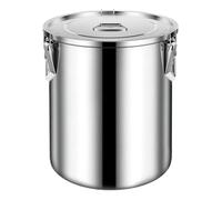 Générique Contenants Pour Préparation Alimentaire - 6L Acier Inoxydable Étanche,Rangement Alimentaire Cuisine Pour Farine | Pour Riz, Céréales, Haricots, Farine, Sucre, Snack, Huile, Lait, Maison,
