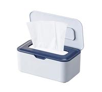 Générique Conteneur de lingettes | Porte-lingettes 7,87x4,92x3,54 pouces | Support rechargeable avec couvercle pour la maison, les voyages, la cuisine, les toilettes, la salle de bain, le comptoir