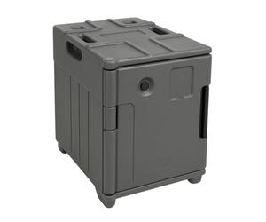 Générique Conteneur Isotherme GN 1/1 90L - Transport Chaud et Froid - Maintien Thermique 8 à 10 h - Gris