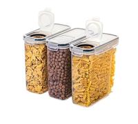 Générique Conteneurs de stockage grains scellés 3 pièces avec stylo et étiquettes(N-1pcs)