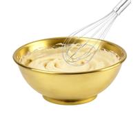 Générique Copper Fruit Bowl | Large Storage Containers Mixing | Copper Mixing Bowls Multifunctional | ideal for Salad Home Serving Baking Kitchen Cooking Food Chef Fruit