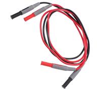 Générique Cordons de test pour multimètre 2pcs câble alliage plastique stable pour travaux de test multimetre et diagnostic sur site, destiné aux professionnels