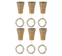 Générique Cork Lights For Wine Bottles | 6 Pieces Waterproof DIY Decoration