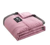 Générique Couette 100X140cm Enfant Unisex, Couette Ete pour Été, Couette D'Été en Microfibre 100X140 Légère, Lavable en Machine, Couette D'Été Legere Red,Grey,Blue,Green
