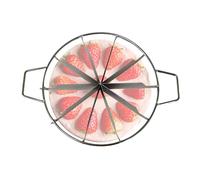 Générique Coupe-Gâteau | Découpe-Gâteau pour Tranches Régulières | Séparateur en Inox Outils de Cuisine Pâtisserie Fournitures pour Restaurant Mariage Anniversaire Pizza Cheesecake