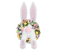 Générique Couronne De Lapin - Ornement À Suspendre, Panneau De Bienvenue, Décoration De Porte, Présentoir De Fête De Printemps | Creatives Design Moderne Intérieur Extérieur Maison Mur Ferme Décor