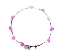 Générique Couronnes de fleurs lumineuses, 10 pièces, couvre-chef à fleurs uniques, ornement pour occasions de Festival et soirées dansantes, bandeaux lumineux