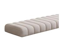 Générique Coussin De Banc 120x40 100x40 80x40 160x40 40x40 1/2/3 Places 4,5 Cm D'épaisseur Lavable Déhoussable Et Antidérapant Coussin pour Banc pour Intérieure Et Extérieure,Beige,40x60cm