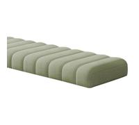 Générique Coussin De Banc 120x40 100x40 80x40 160x40 40x40 1/2/3 Places 4,5 Cm D'épaisseur Lavable Déhoussable Et Antidérapant Coussin pour Banc pour Intérieure Et Extérieure,Vert,30x105cm