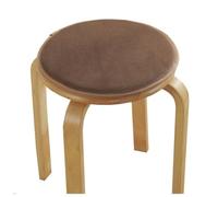 Générique Coussin de Chaise antidérapant Rond pour Tabouret de Bar - 40 cm (15,7 Pouces), avec Attaches, idéal pour Les chaises de Salle à Manger, Confort et stabilité accrus - Lot de 1