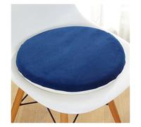 Générique Coussin de Chaise - Coussin Rond en Mousse à mémoire de Forme pour Tabouret 50 cm (20 po) - Doux, antidérapant, Housse zippée Facile à Nettoyer - Idéal pour la Salle à Manger, la Cuisine et