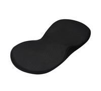 Générique Coussin Lombaire Pivot Masseur De Siège De Voiture Oreillers Coussins De Siège Bras Ergonomique De Plein Air Correcteur Sièges De Voiture Gel Devant Tissu En Maille Black