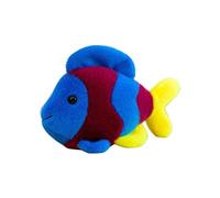 Générique Coussin Poisson Coussin Décoratif Dessin Animé Mignon Et Apaisant | Peluche Animale Enfant Sommeil 20 cm Pour Garçons Salon Chambre Bureau Canapé Lit Étagère Voiture