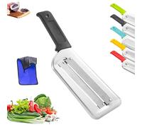Générique Couteau À Chou, 2026 Coupe-chou En Acier Inoxydable Pour Salade De Chou, Couteau À Double Lame Pour Laitue, Éplucheur De Chou Et Râpe À Chou Pour Fruits Et Légumes De Cuisine (Noir)
