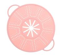 Générique Couvercle Anti-éclaboussures en Silicone 33cm avec Poignées Doubles, Résistant la Chaleur, Protège-poêle pour Cuisson sans Débordement Cuisine
