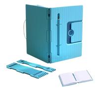 Générique Couverture Cahier Bureau | Extensible Réutilisable, Compartiment Stylo | Protège-Cahier Universitaire,Pour Adultes Femmes Hommes Bureau Studio École Salle De Classe Études Travail Projets