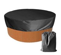 Générique Couverture de Piscine pour Chien | Couverture Solaire Piscine Ronde,Couvertures de sécurité de Protection de Piscine, Ronde pour Chien, Couverture de d'hiver Hors Sol Lavable