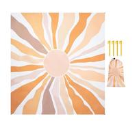 Générique Couverture De Plage Anti-Sable | 2,1 X 2 M Séchage Rapide avec Sac De Rangement | Grande Couverture De Plage sans Sable,pour Pique-Nique Extérieur Voyage Vacances Été Femmes Hommes Famille