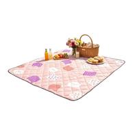 Générique Couverture Pique-Nique Extérieure | 200 x 200 cm Pliable Très Grand Portable - Grand Tapis De Pique-Nique,pour Voyage Plein Air Camping Parc Pelouse Plage Et Rassemblement Familial