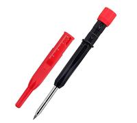 Générique Crayon de marquage de trou de profondeur de, Red | Pointe métallique légère de 26 g avec manchon de protection pour le travail du bois détaillé et le marquage à usage