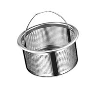 Générique Crépine D'évier en Acier Inoxydable avec Poignée Pliable. Facile à Nettoyer et Conçue pour éviter Les Obstructions. Convient pour, Acier 304 Hauteur 4cm