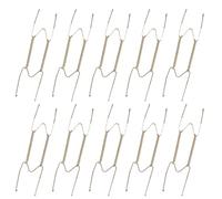 Générique Crochet de à ressort Invisible en forme de 10 W, pour décoration murale, artisanat en matériaux en acier robustes, cintres en métallique