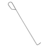 Générique Crochet de Camping en Acier Inoxydable 30 Cm pour Outils de Feu et Barbecue en Plein Air