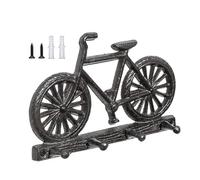 Générique Crochet de rétro en fer pour la décoration de garage à la maison, facile, crochet de rangement, fer rétro en forme de/vélo pour la maison, les bureaux, le garage, facile