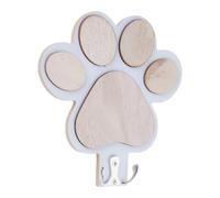 Générique Crochet imprimé pattes en bois, organisateur de décoration pratique pour entrée de salle de bain, pour suspendre des vêtements, chapeaux, parapluies, crochet à griffes en bois