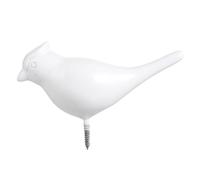 Générique Crochet Mural D'oiseau Cartoon en Résine Blanc pour Décoration Intérieure et Porte-clés, pour Hall D'entrée et Rangement Chapeaux