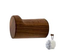 Générique Crochets à chapeau en bois,Patères en bois Porte-manteau mural en