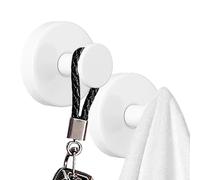 Générique Crochets d'aspiration de douche, crochet de bain pour serviettes,Cintre à ventouse en acier inoxydable | 2X antirouille, crochets à peignoir peu encombrants pour salle de bain, entrée