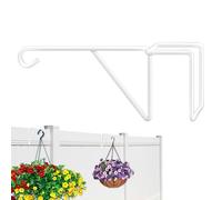 Générique Crochets De Clôture À,Support De Jardinière Robuste Et Sans Perçage - Crochets De Clôture Pour Et Fleurs | Convient Au Jardin, Porche, Rampe, Fenêtre, Patio, Balcon,