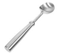 Générique Cuillère à Glace Multifonctionnelle en Acier Inoxydable 304 avec Manche Long, Pelle à Glace Professionnelle pour Fête Estivale et Biscuits