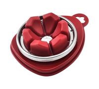 Générique Cutter d'oeuf de Fantaisie, Coupe-œuf à Mignonne en Forme de, trancheuse d'oeuf en Acier Inoxydable avec Base Non glissée pour la Cuisine à la Maison