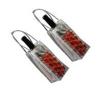 Générique De 2 refroidisseurs de boissons portables avec 4 couches de gel latérales pour un contrôle rapide de la température, de glace portable étanche