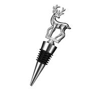 Générique de Bouteille de vin en Forme de cerf - à Champagne réutilisable, décoration élégante en Forme d'animal, matériau Robuste | Fermeture sécurisée avec Accent décoratif pour Les célébratio
