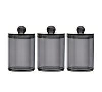 Générique de coton-tige en plastique transparent convivial Conteneur de stockage Qtip unique Boîte de rangement en plastique Organisateur de de coton-tige Distributeur pratique de Qtip
