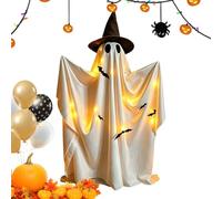 Générique Décor Fantôme Halloween Guirlande Lumineuse Fantomatique 1,5 m