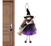 Générique Décoration d'halloween Sorcière Pendentif à Suspendre pour Pièce