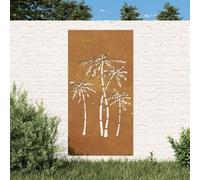 Générique Décoration Murale Jardin 105x55 cm Acier corten Design Palmier,Maison & Jardin,Décorations,Œuvres d'art,Affiches, reproductions & œuvres Graphiques,Brun,2.8 KG,824485